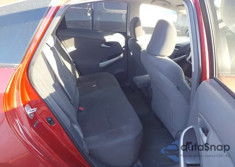 2011 Toyota Prius Two from USA, damaged, VIN JTDKN3DU5B1477688